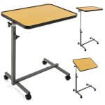 Stolik przyłóżkowy dla seniora chorego do łóżka na kółkach TIMAGO