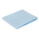 Podkład nieprzemakalny dla seniorów wielorazowy na łóżko 90 x 140 cm niebieski