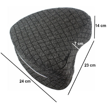 Poduszka do spania na boku między kolana nogi Aptel 24 x 23cm wymiary